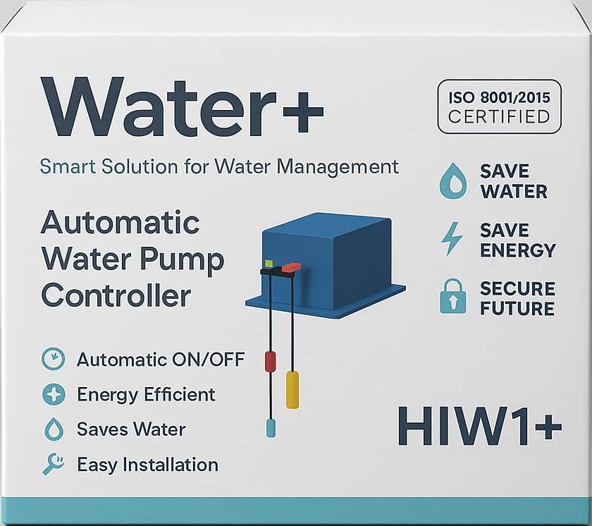 Automatic Pump Controller – Model : HIW1+ (Single Capacitor Contactor Panel)