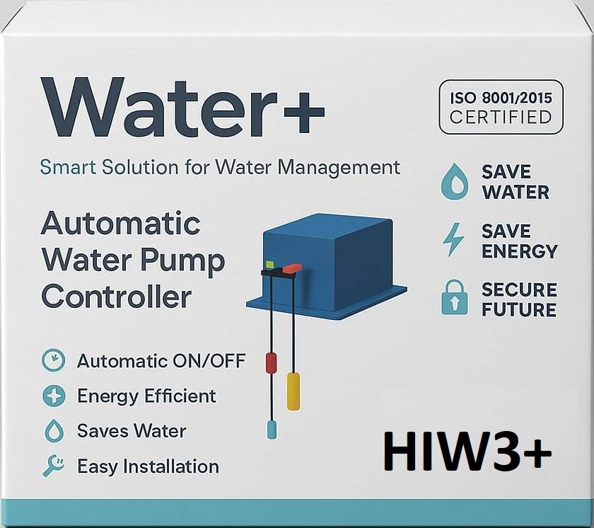 Automatic Pump Controller - Model : HIW3+ (D.O.L. Starter Without Contractor)