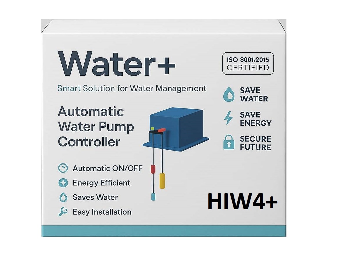 Automatic Pump Controller - Model : HIW4+ (Municipal Supply Water Line)